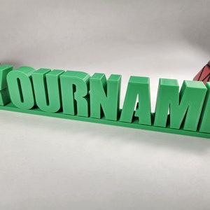 Personalized Cod Warzone Gamer Tag 3D Printed Nameplate Game ...