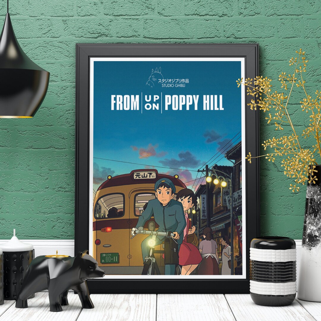 From up on Poppy Hill Movie Poster Reproduction Print Studio Etsy