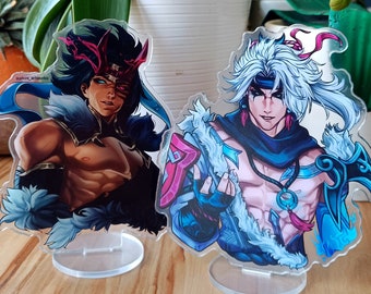 Snow Moon Kayn & Varus Acrylic Standee - League of Legends Decor