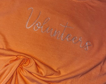 vols tshirt, comfort colors vols tshirt, volunteers shirt, tennessee football shirt, tennessee football, adult tshirt, football season, gift