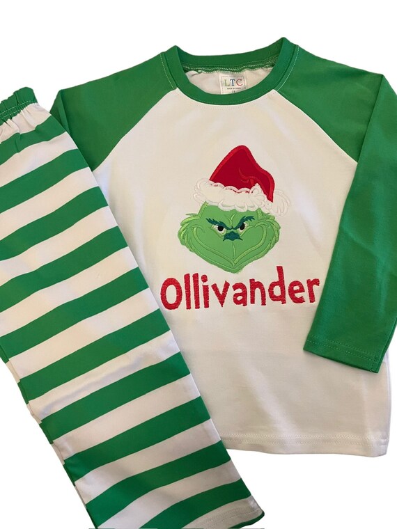 Grinch outfits for toddlers hot sale