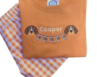 Tennessee Game Day Shirt | Orange & White Kids Football Tee | Rocky Top Checkerboard Inspired | Custom Fall Vols Outfit | Toddler Tee
