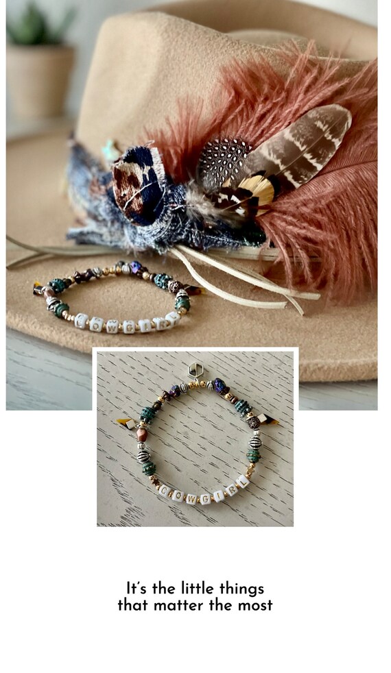 Western Cross Magnetic Bracelet