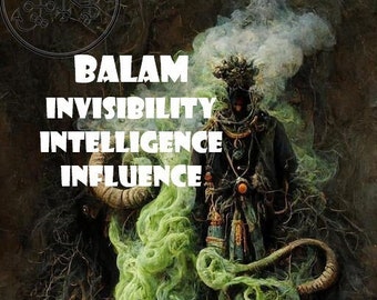 Balam Initiation, Balam Attunement, Balam Empowerment, Demon Balam, Balaam Attunement, Be Invisible, Become Invisible, Intelligence