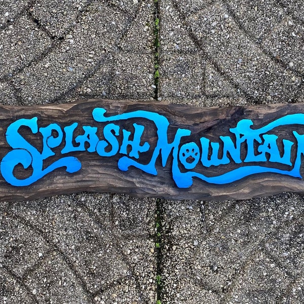 Splash Mountain Sign