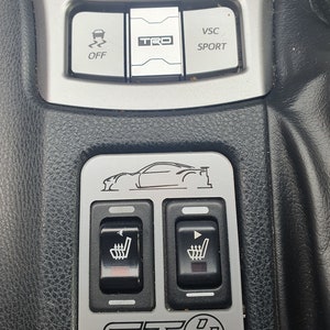 Toyota GT86, FR-S, TRD, BRZ, interieurplaten