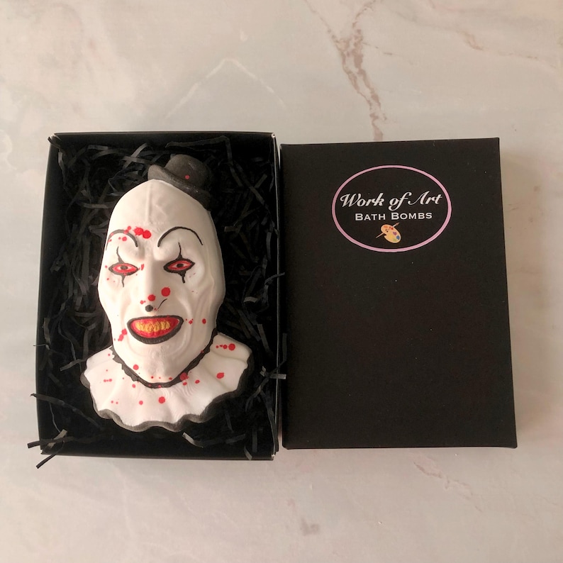 Terrifier Art the Clown Bath Bomb: Horror Movie Gift Box - Etsy UK
