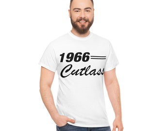 1966 Oldsmobile Cutlass Car T Shirt - Cool Vintage Hot Rod Tee Car Shirt - Classic Car TShirt - Muscle Car T-Shirt