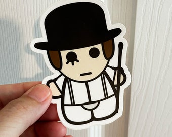 Alex DeLarge Sticker, A Clockwork Orange, Stanley Kubrick 4"