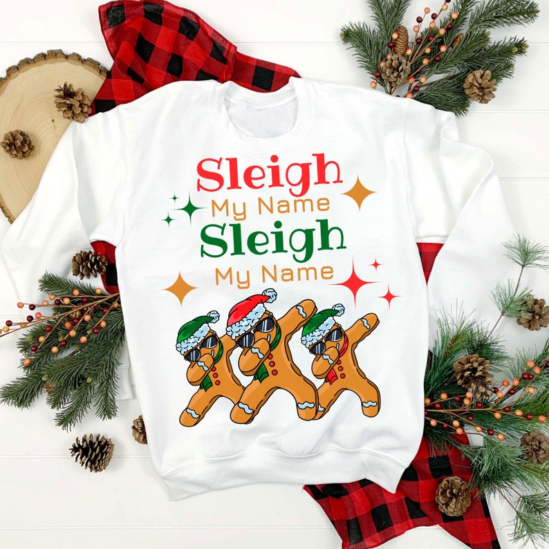 PNG Sublimation Sleigh My Name Sleigh My Name Etsy