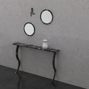Console/Entrway table/Narrow console table/Radiator console/Digital dowlands/Dxf files/Cnc Cutting files