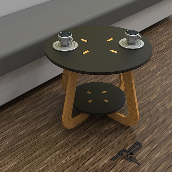 COFFEE Table/Modern Coffee Table/Digital Furniture/Easy Assemble/DIY/CNC Cutting Files