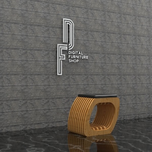 Parametric Stool, Digital Parametric Furniture, Easy Assemble DIY CNC Ready Cutting Files