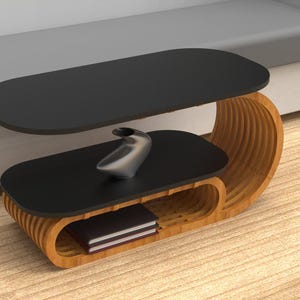 Mesa de centro, Diseño paramétrico, Muebles digitales, Mesa de centro minimalista, Bricolaje, Archivos de corte CNC
