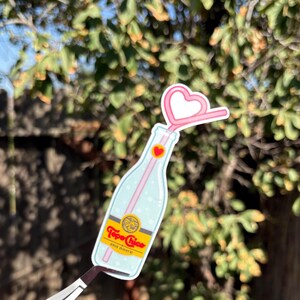 Topo Chico Sticker: Weatherproof Matte Vinyl Die Cut