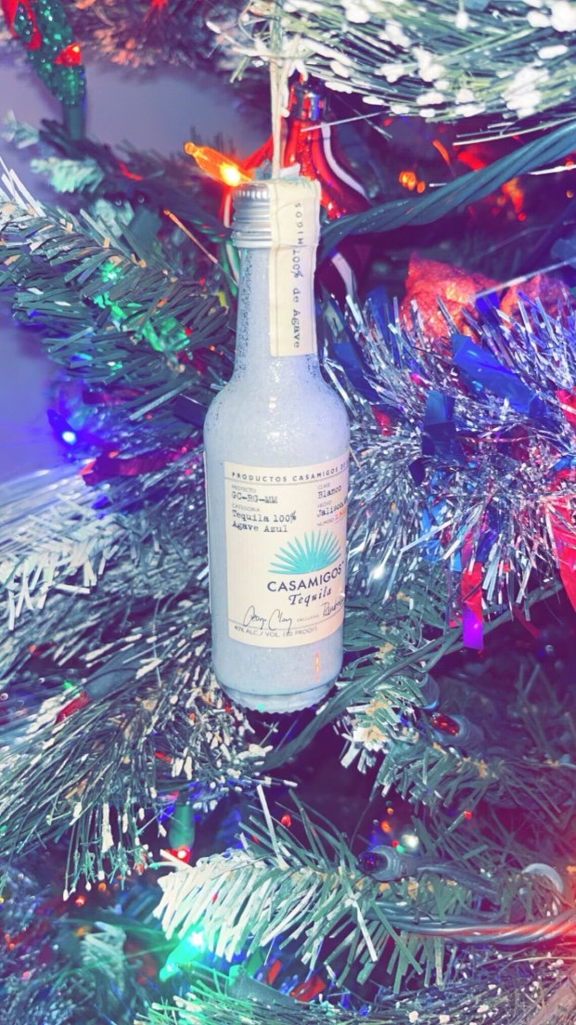 Casimigos Tequila Bottle Ornament Etsy