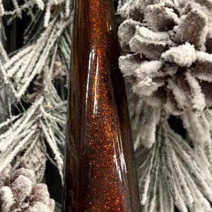 Upcycled Don Julio 1942 Tequila Bottle Ornament, Repurposed Bar Decor