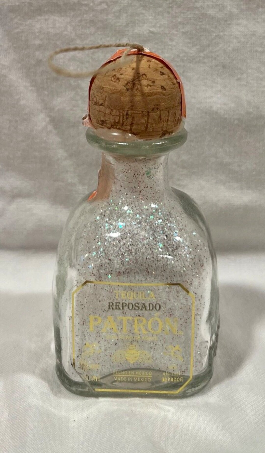 Patron Reposado Tequila Bottle Ornament Etsy