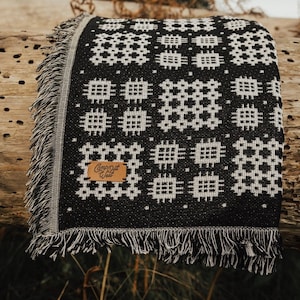 Welsh Blanket | Camp Out West Blanket | Welsh Print Tapestry | Welsh Print | Welsh Gift