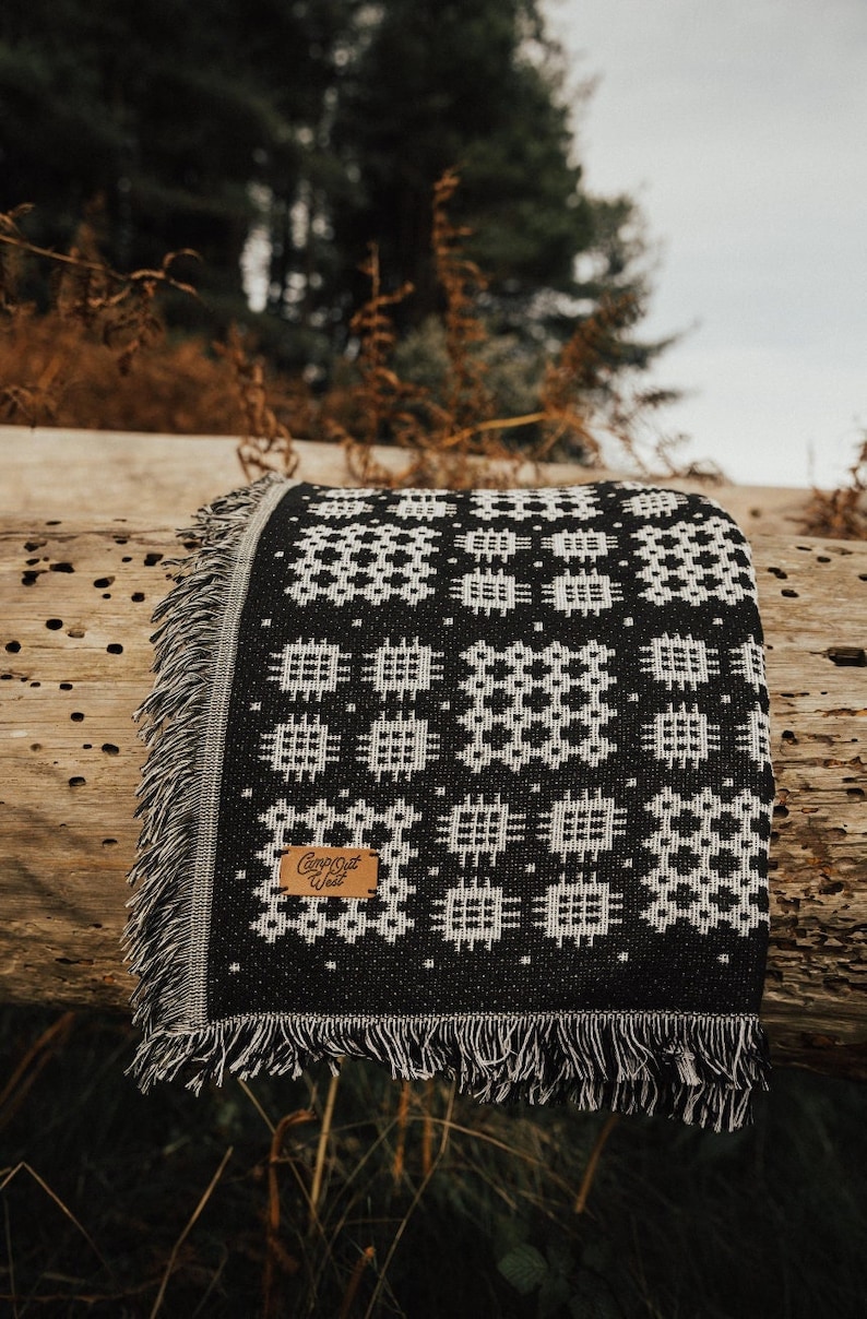 Welsh Blanket Camp Out West Blanket Welsh Print Tapestry Welsh Print Welsh Gift Etsy UK