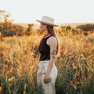 Ivory Fedora | Wool Hat | White Fedora