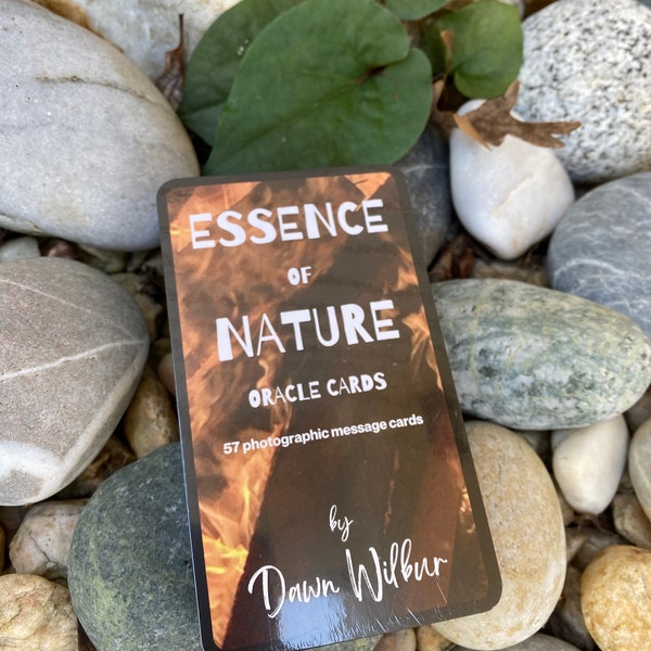 Essence of Nature Oracle Cards, a 57-card oracle photographic deck inspired by nature