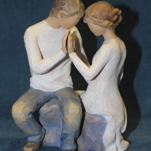Beautiful Willow Tree Around You / Together Statue/Figure/Figurine Willow Love/Milestones - Around You / Together
