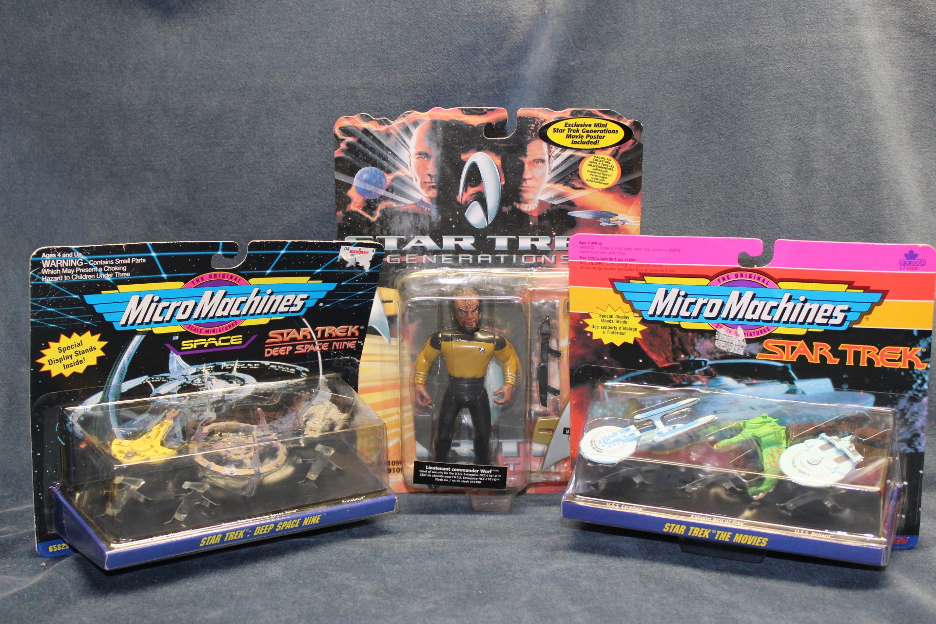 Micro Machines Collector Star Trek Movie and TV Adventures Ships