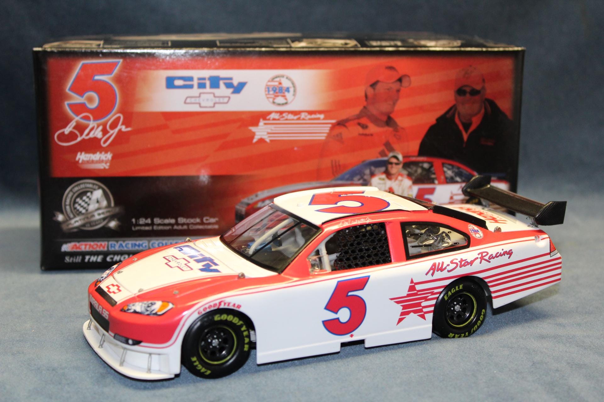 NASCAR デイル・アンハート　サンタ フィギュア NASCAR Dale Earnhardt Jr. #5 All Star Racing / City Chevrolet 2008