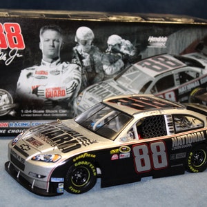 Miniature Nascar Dale Earnhardt Jr Last ride #88 2008 Chevrolet Impala SS Arc Color Chrome 1/24 - Collection