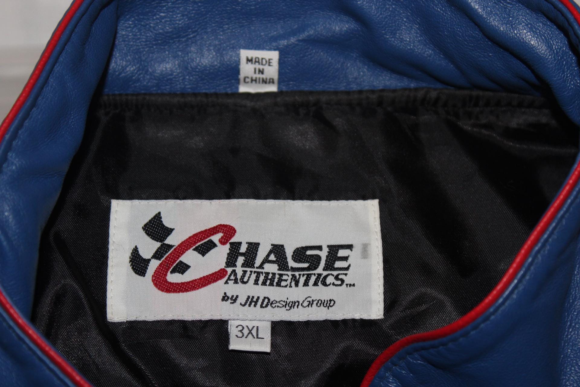 NASCAR Chase Authentics by JH Design NASCAR Racing Leather Jacket 