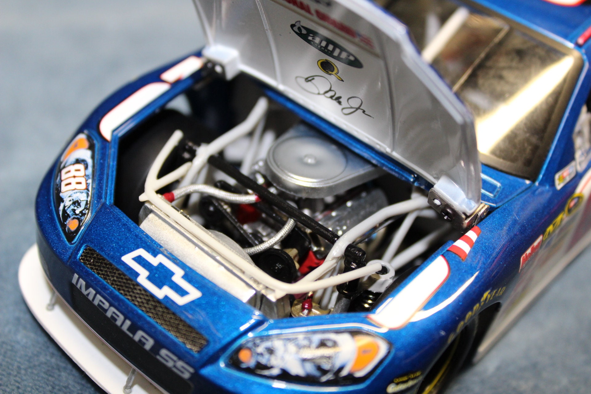 Dale Earnhardt Jr. #88 Chevrolet Impala 2008 - National Guard - NASCAR Action 1/24 Miniature Moulée Sous Pression - édition Limitée