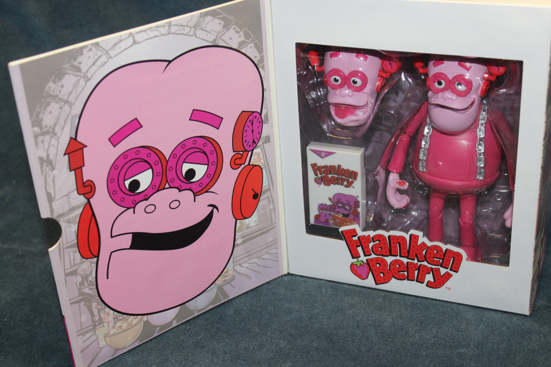 General Mills Franken Berry and Count Chocula Action Figures - Etsy