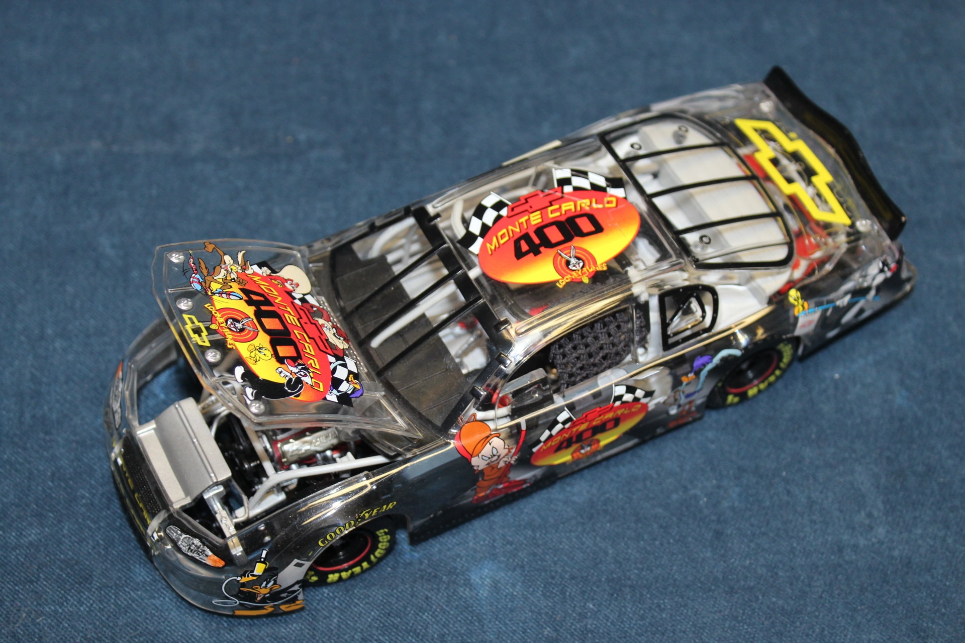 NASCAR Action Racing Looney Tunes 1:24 Scale Clear Stock Car - Etsy