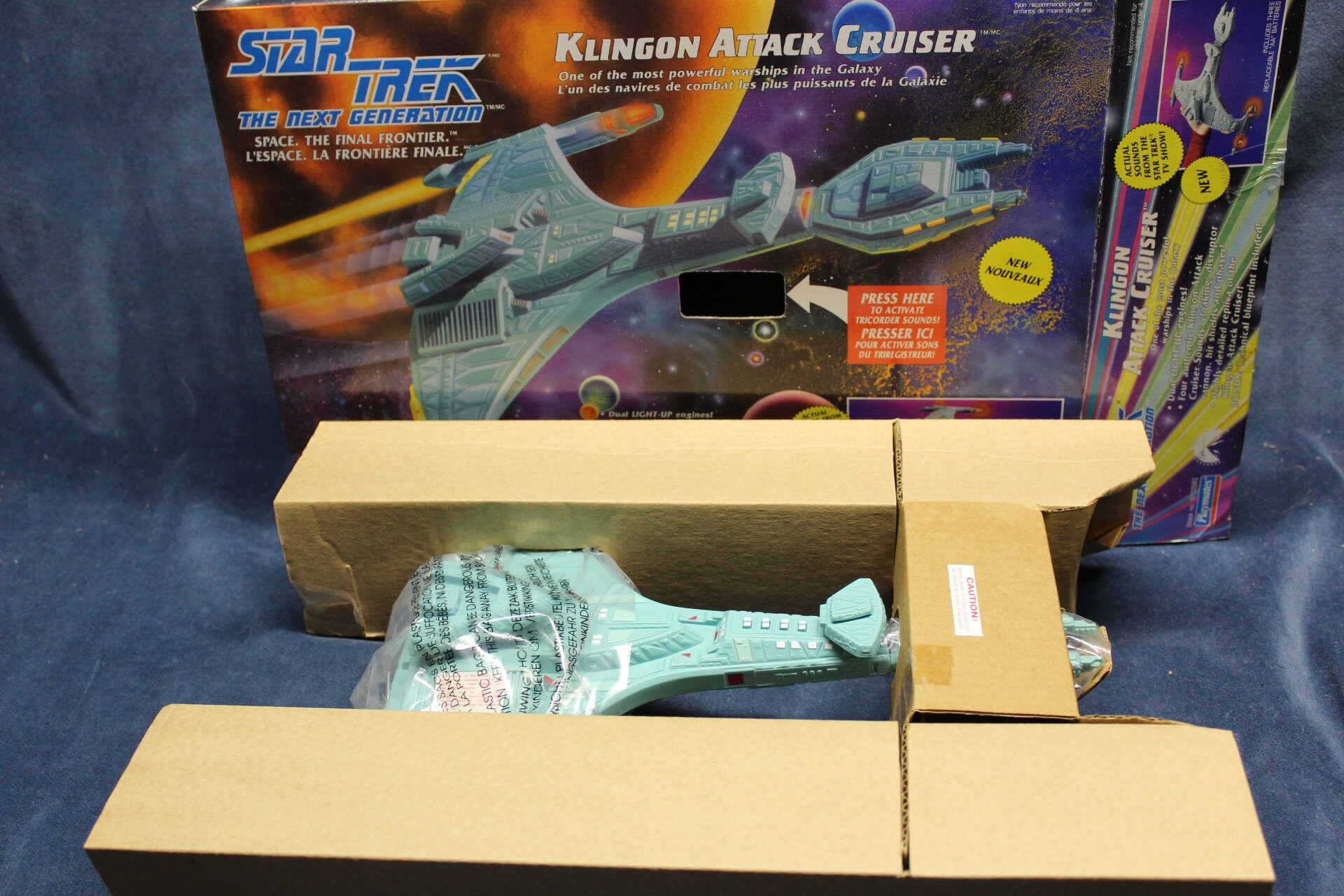 Star Trek: the Next Generation Playmates Klingon Attack Cruiser