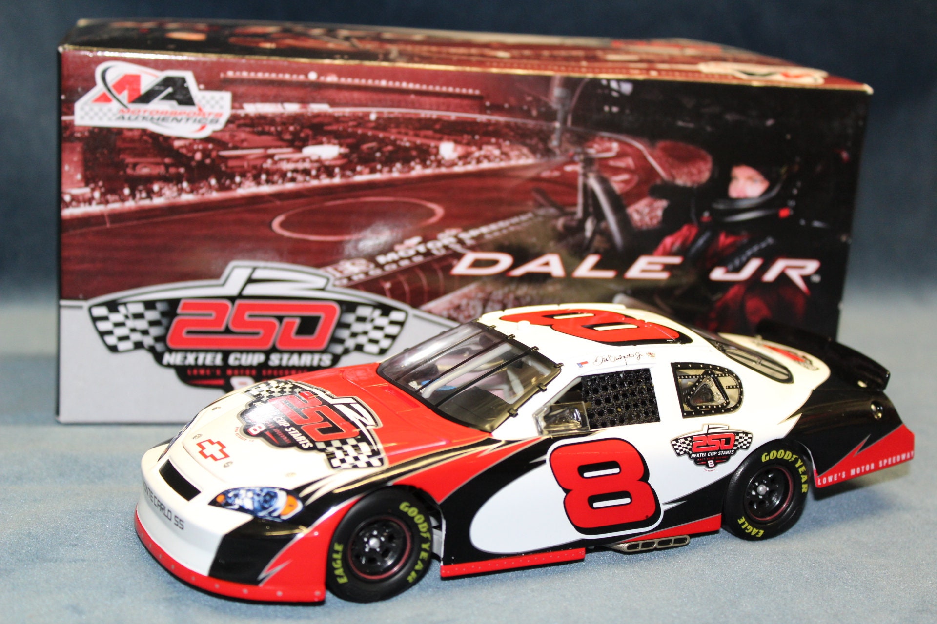 NASCAR Dale Earnhardt Jr. #8 250th Nextel Cup Series Consecutive