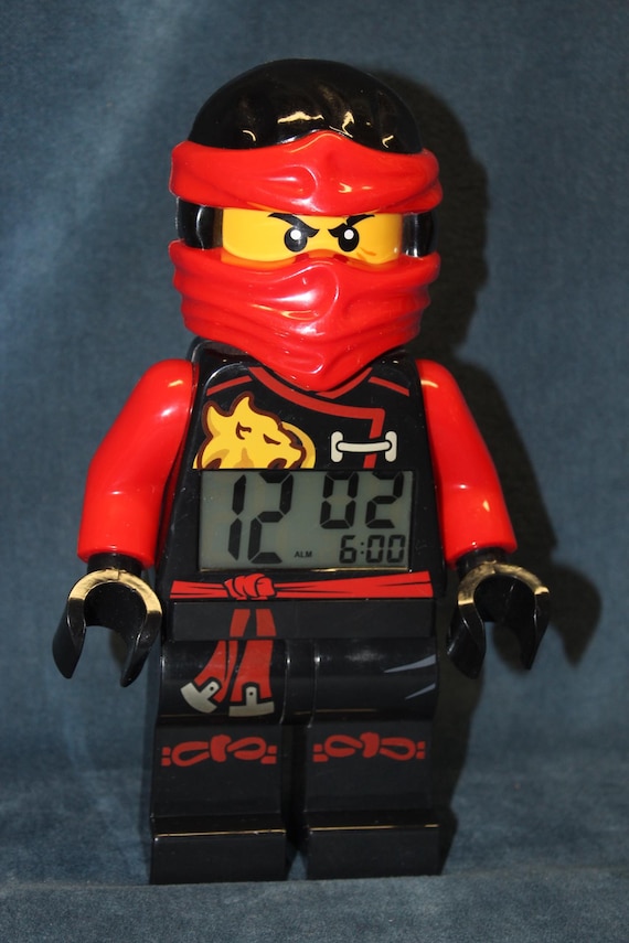 Ninjago Clock Math Lego Ninjago Clock Red