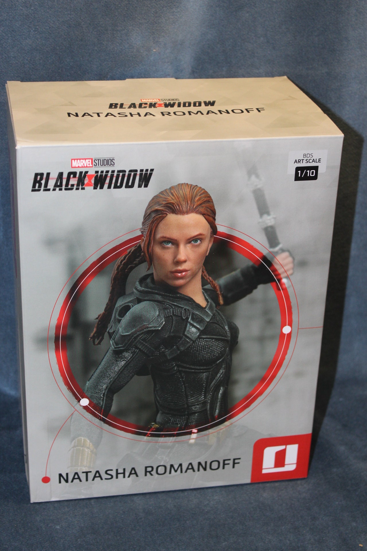 Statue Iron Studios 1/10 – Natasha Romanoff – Black Widow – BDS Art Scale – Sous Licence – Pièce De Collection – 14+