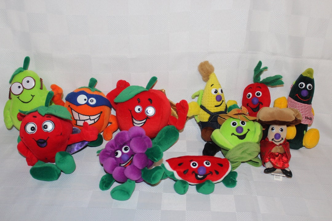 Vintage Veggie Friends Seedies, Fruit Friends Seedies, Nutra Fruit