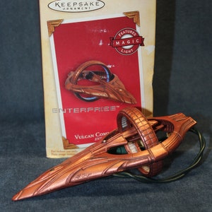 Adornos navideños de recuerdo para árbol de Navidad de Star Trek con el sello de Star Trek Deep Space Nine/Star Trek Original Series/Star Trek TNG/Enterprise/Voyager