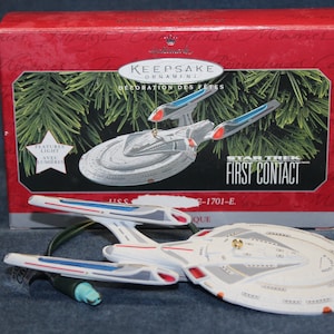 Star Trek Christmas Hallmark Keepsake Tree Ornaments Original Series, Voyager, The Next Generation