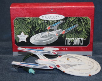Star Trek Christmas Hallmark Keepsake Tree Ornaments Original Series, Voyager, The Next Generation