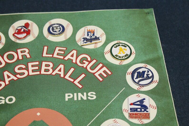 Vintage Major League Baseball MLB Logo Pins Collector Edition Nice Set vintage-major-league-baseball-mlb-logo-pins-collector-edition-nice-set