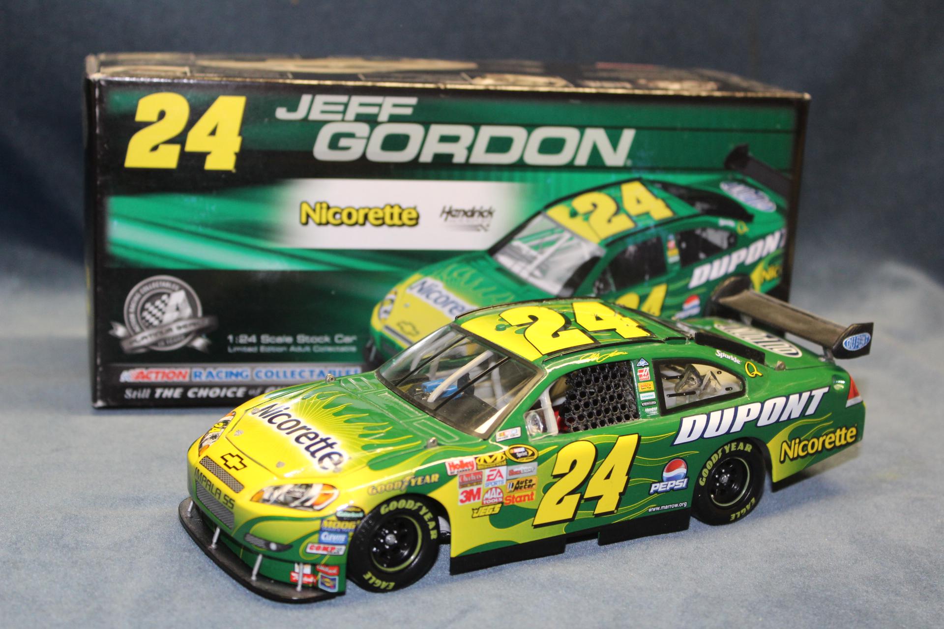 NASCAR Jeff Gordon #24 Dupont/nirorette/hendrick Action Racing