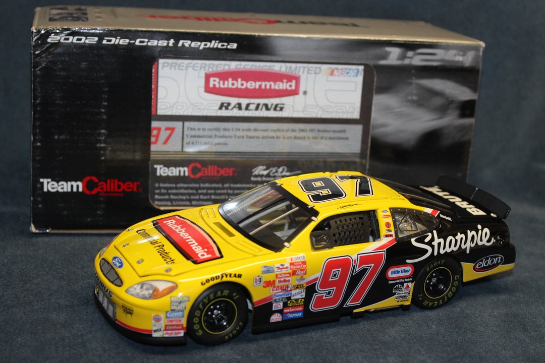 NASCAR Kurt Busch 97 Rubbermaid Racing 124 Scale Diecast Etsy