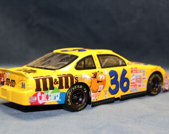 NASCAR Collectables Ken Schrader #36 M&ms, 1:24 Scale Stock Car M