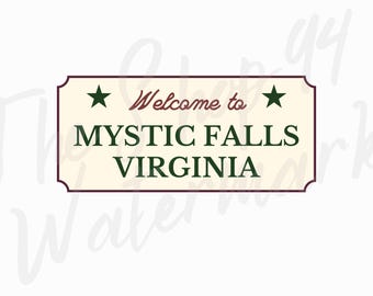 Welcome to Mystic Falls, VA - PNG