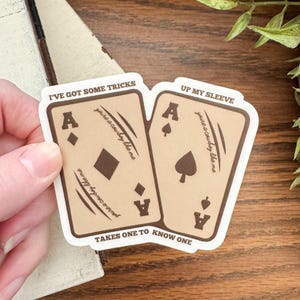Adesivo Cowboy Like Me | Adesivo para laptop, adesivo fofo e moderno, adesivo para cartas de baralho, adesivo Swiftie