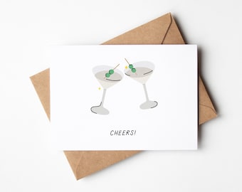 Cheers / Congratulations / Holiday A2 Card