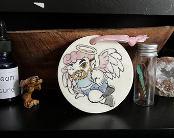 Cutest Angel in Short Shorts Ornament